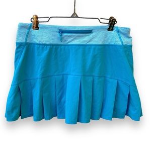 lululemon Size 6 Teal Blue Skort